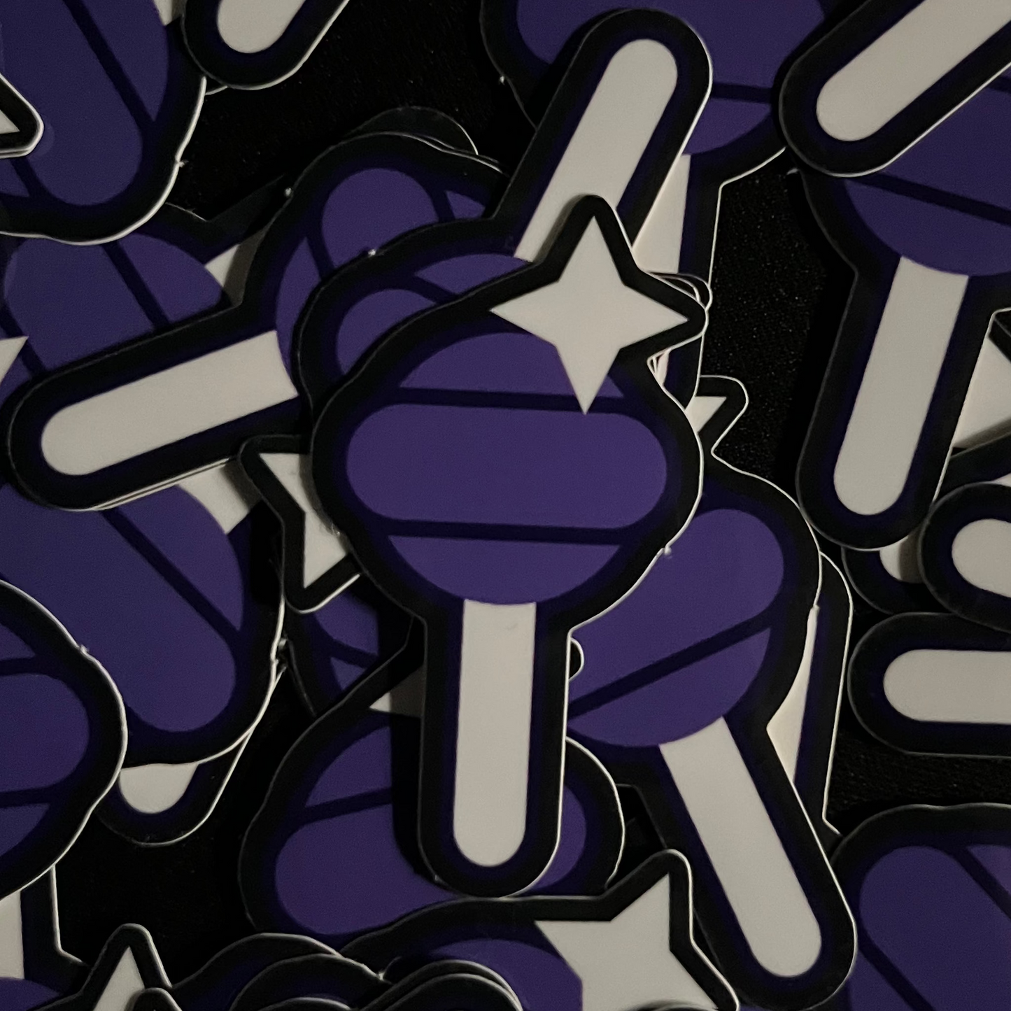 "LIL SUCKER" Glossy Sticker (x4)